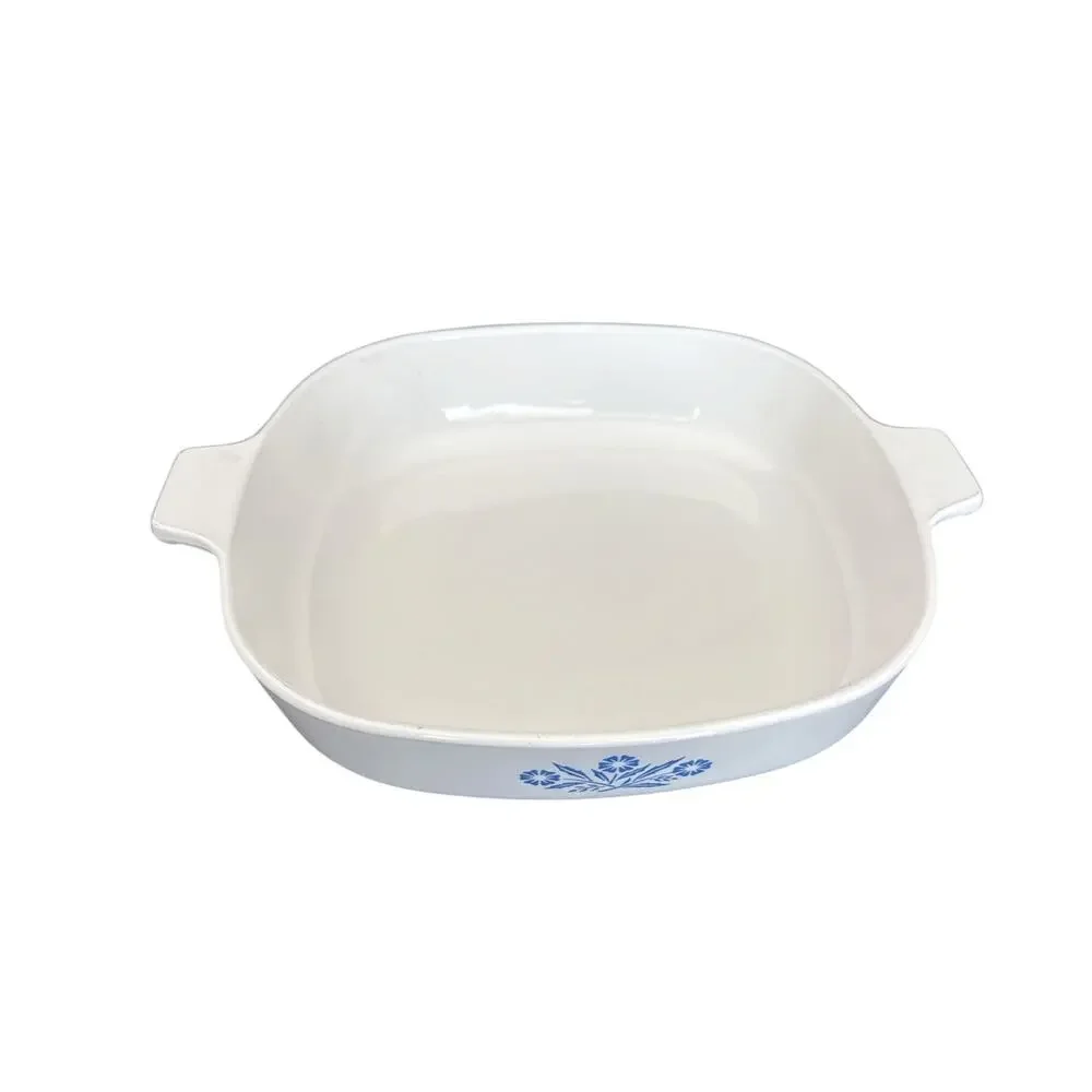 CorningWare 9 inch P-9-B White Baking Dish